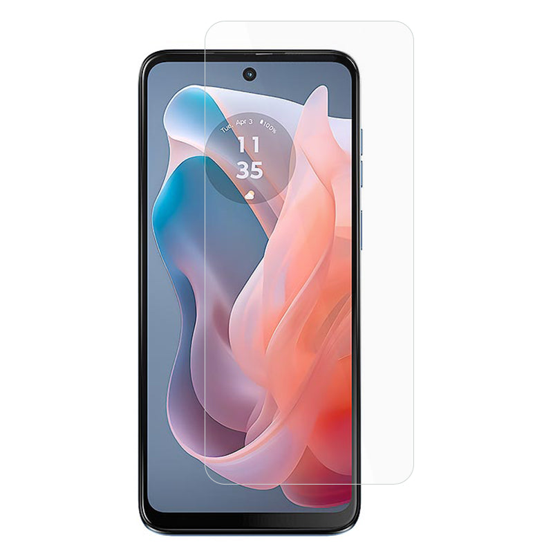 AMORUS For Motorola Moto G04 4G / G24 4G Screen Protector 2.5D Clear High Aluminum-silicon Glass Film AMORUS For Motorola Moto G04 4G / G24 4G Screen Protector 2.5D Clear High Aluminum-silicon Glass Film